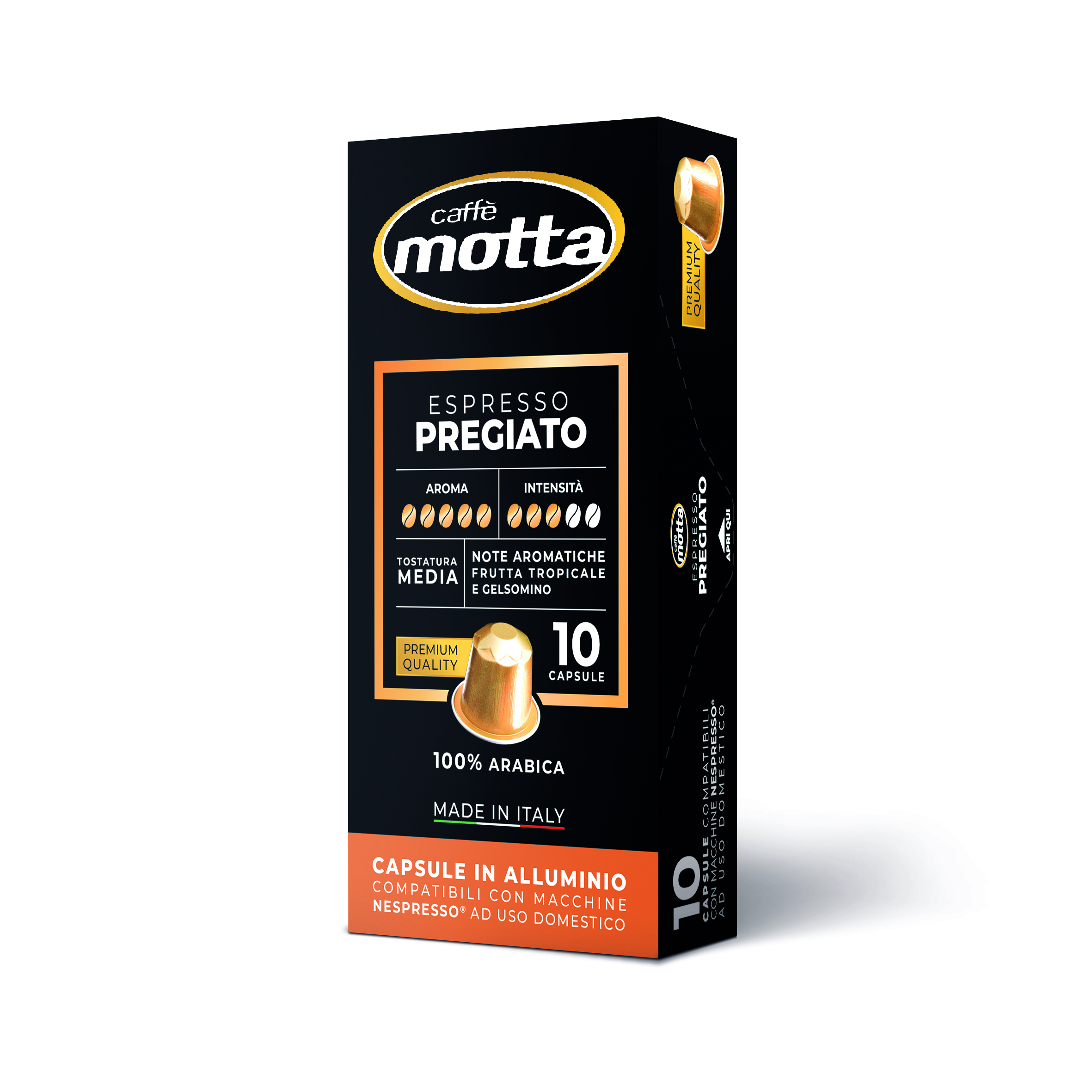 Caffe Motta Pregiato Nespresso Capsules 10pc